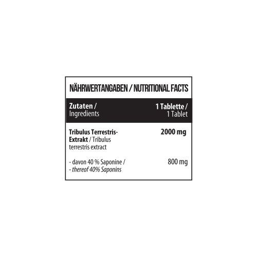 Healthy® Tribulus 2000 mg 60 tabs